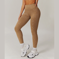 Elysian Glow Metallic Sculpt Legging - Brown