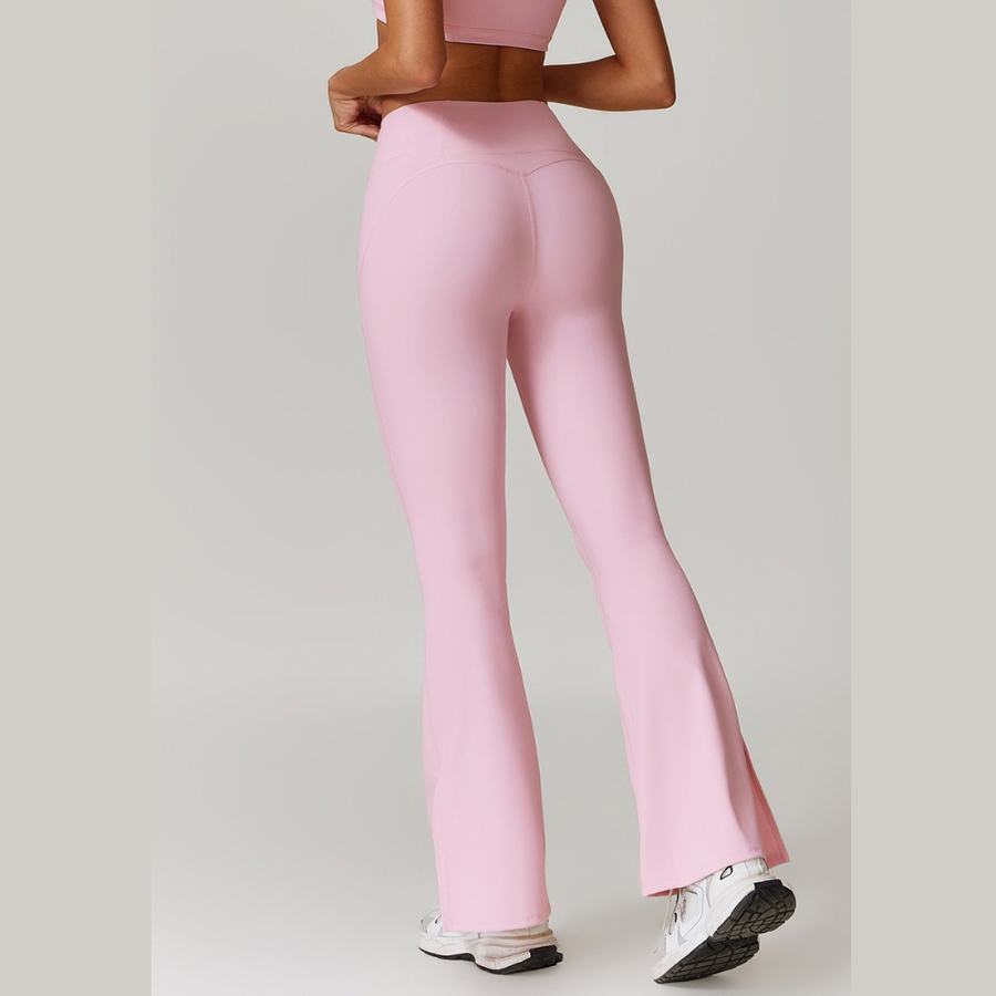 VERA Buttery Soft Flared Legging - Pink