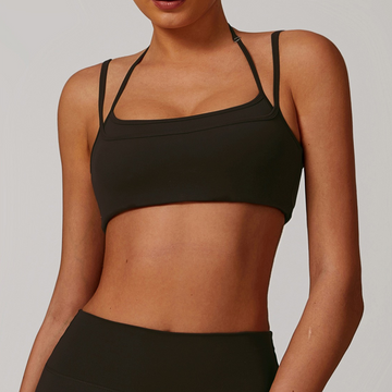 COCO Stylish Crop Top - Dark Coffee