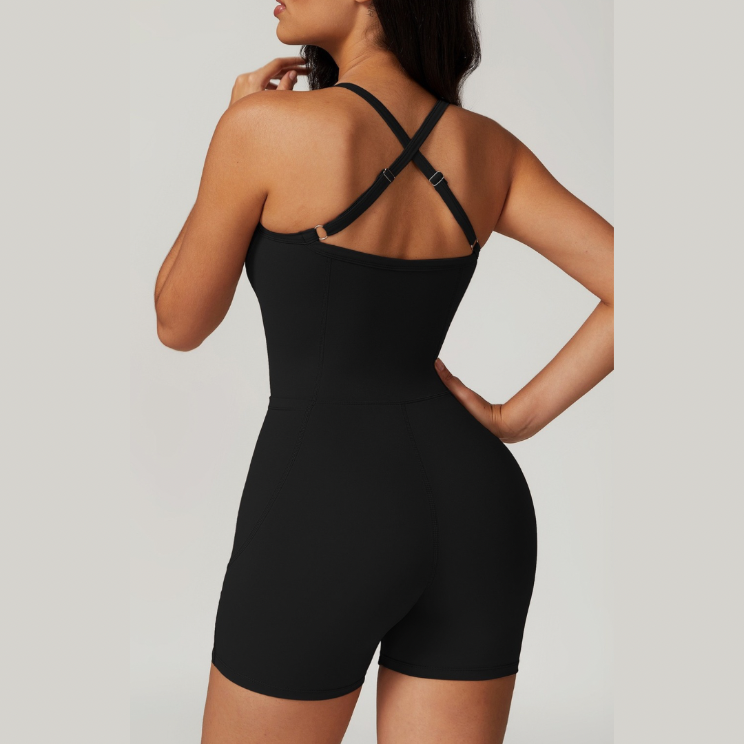 BETA Premium Quality Adjustable Romper - Black