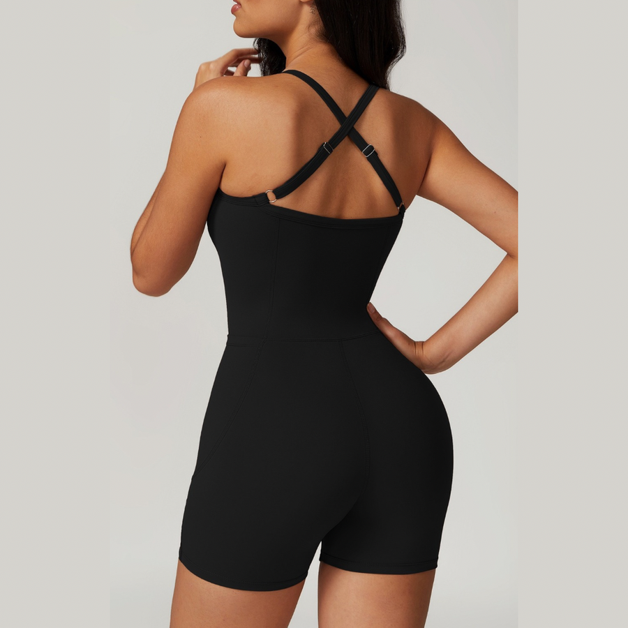 BETA Premium Quality Adjustable Romper - Black