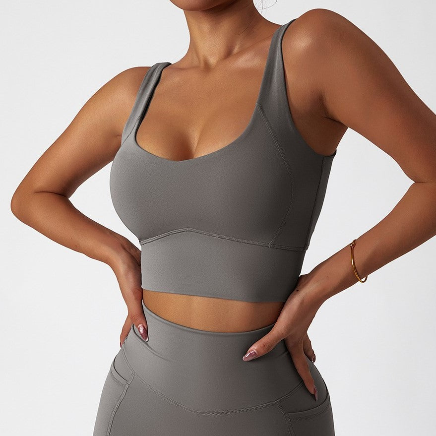 Classic Style Premium Crop Top - Coal Grey