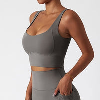 Classic Style Premium Crop Top - Coal Grey