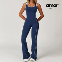 CLARA Ολόσωμη Φόρμα Premium Chic - Μπλε Ναυτικό 