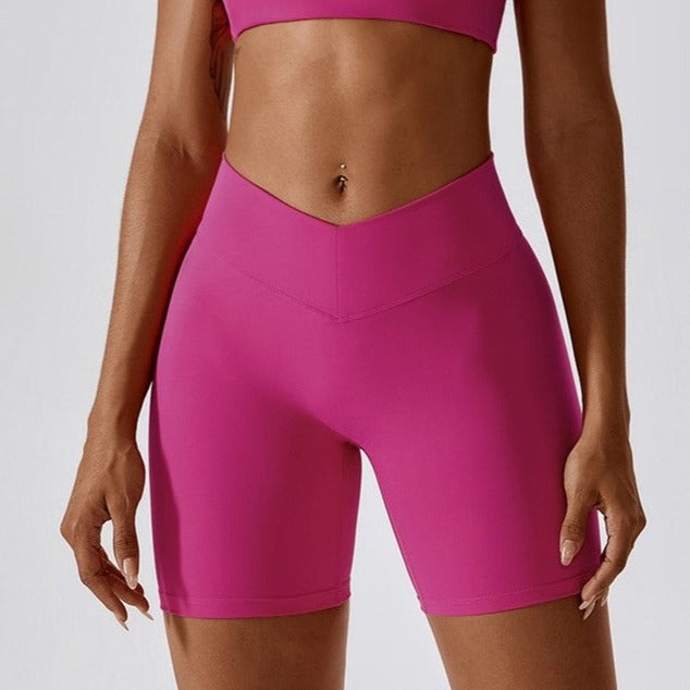 New Style Scrunched Short - Magenta