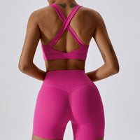 Summer X-Line Short Set - Magenta