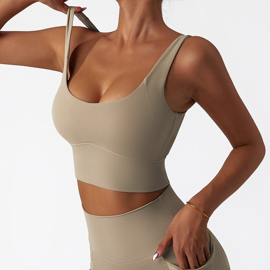 Classic Style Premium Crop Top - Latte