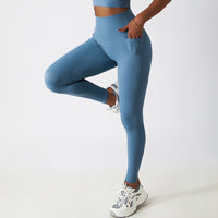 Classic High Quality Legging - Grey Blue