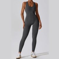 High Quality Stylish Jumpsuit - Coal Grey