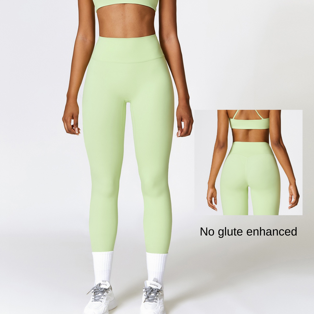 Comfy Premium Classic Legging (No glute enhanced)- Green