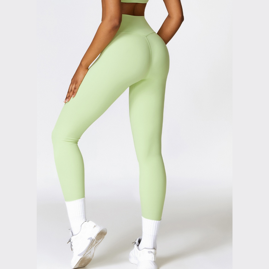 Comfy Premium Classic Legging (No glute enhanced)- Green