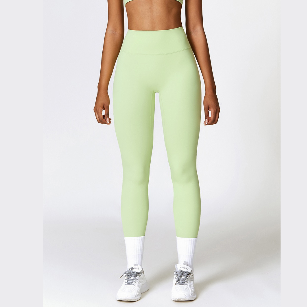 Comfy Premium Classic Legging (No glute enhanced)- Green