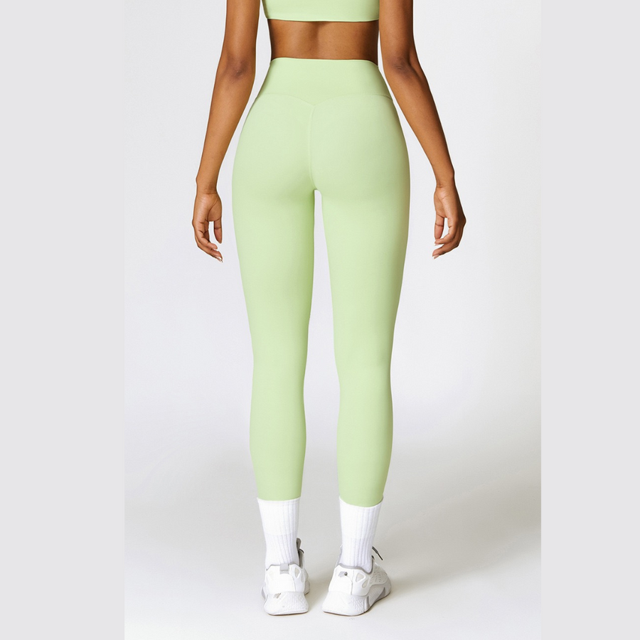 Comfy Premium Classic Legging (No glute enhanced)- Green