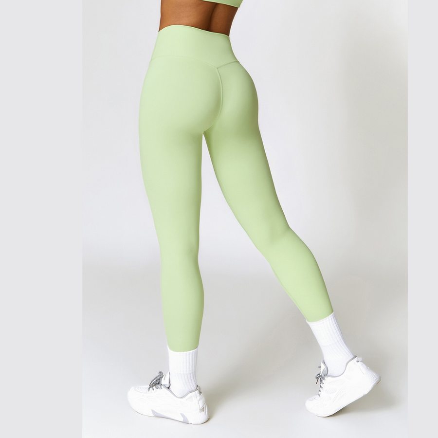 Comfy Premium Classic Legging (No glute enhanced)- Green