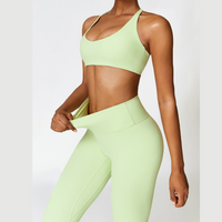 Cross Back Comfy Premium Set - Green