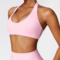 Backless Stylish Premium Quality Crop Top - Pink