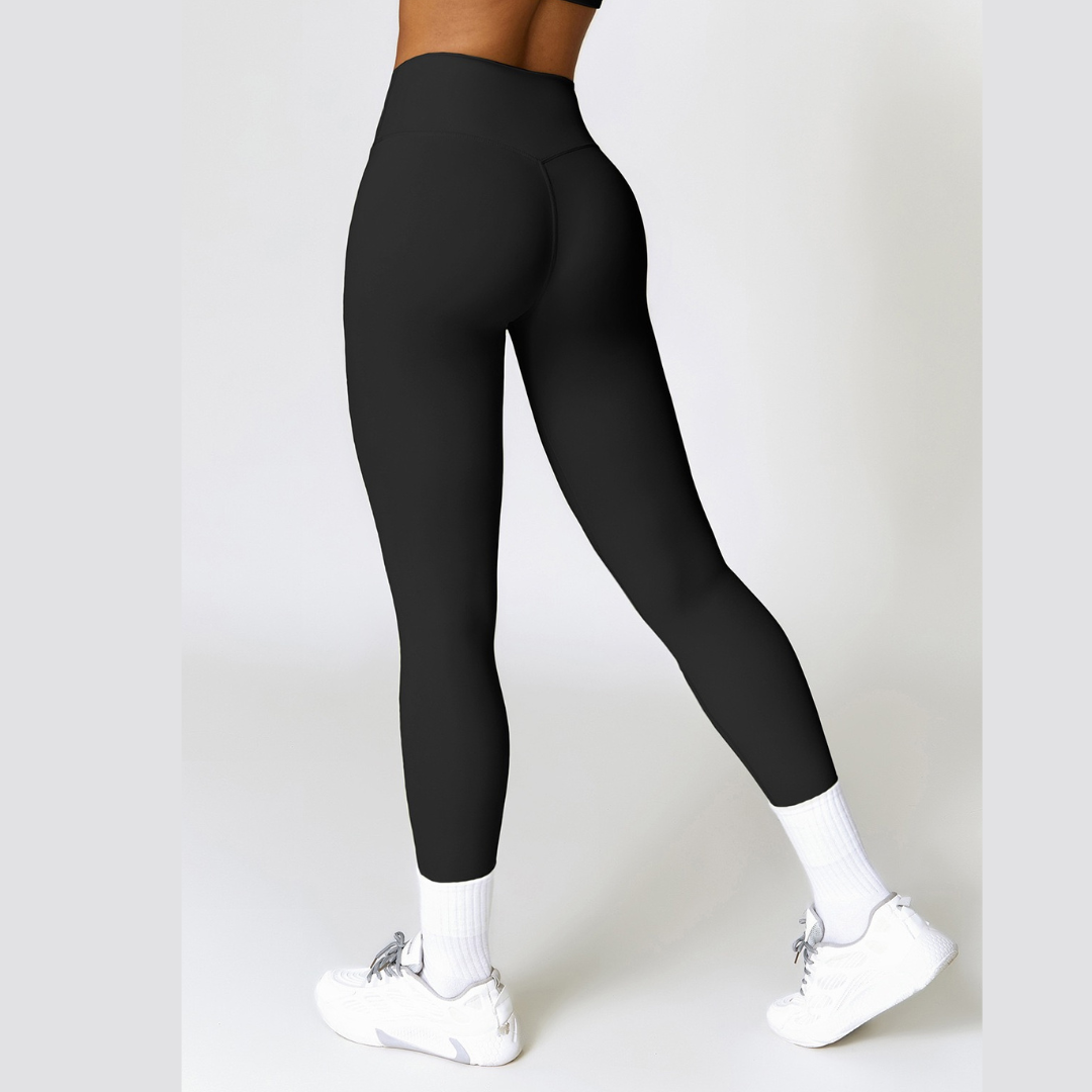 Comfy Premium Classic Legging (No glute enhanced)- Black