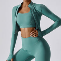 Cloudy Soft Line - 3pcs Teal Short Set