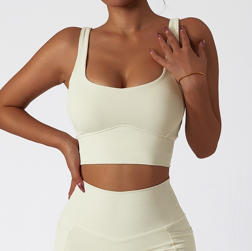 Classic Style Premium Crop Top - Beige