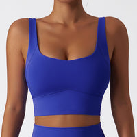 Classic Style Premium Crop Top - Blue