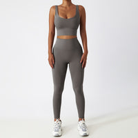 Classic Style Premium Quality Legging Set - Coal Grey