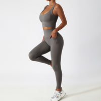 Classic Style Premium Quality Legging Set - Coal Grey