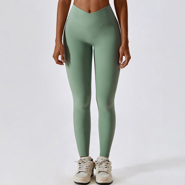 Premium Quality Slim Legging - Green