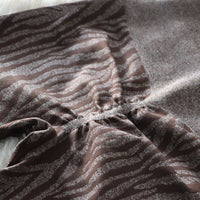 Zebra Brown Shorts - Wild Line