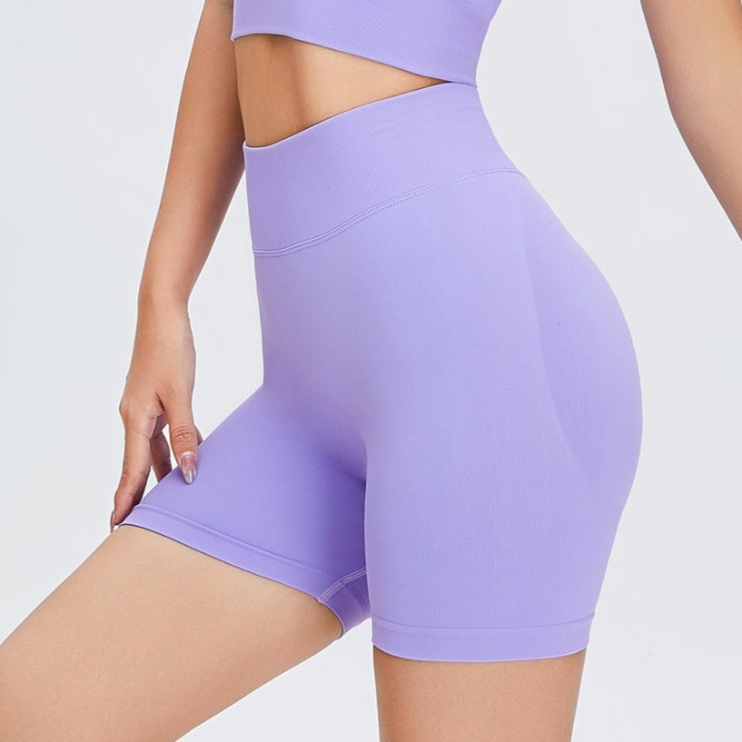 Purple Short - Strappy Line