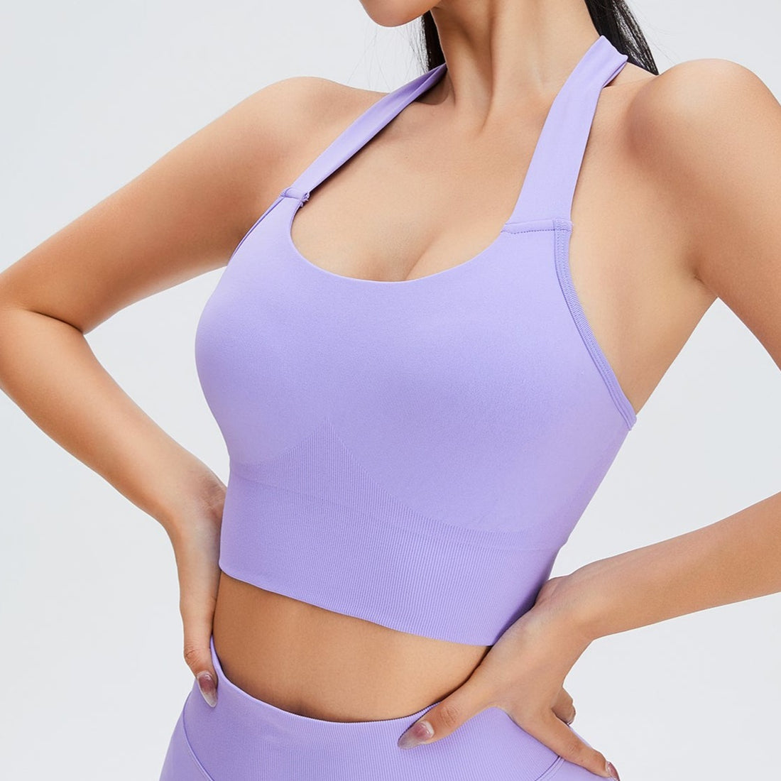 Purple TOP - Strappy Line