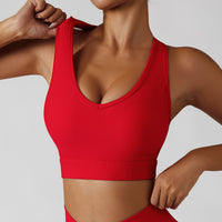 Passion Red TOP - V Line