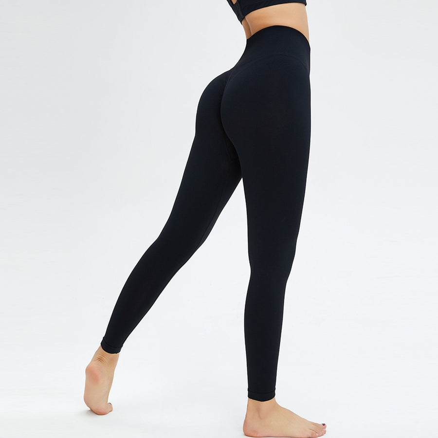 High Waisted Black Legging