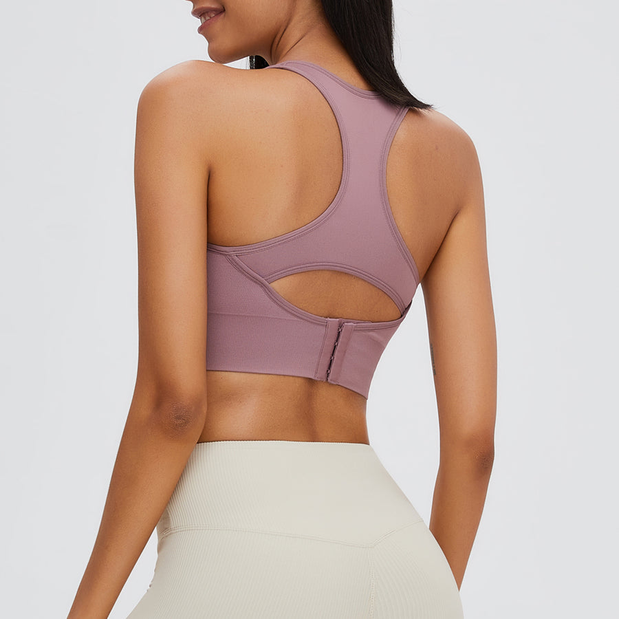 Adjustable Lilac Crop Top