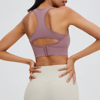 Adjustable Lilac Crop Top