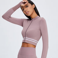 Long Sleeve Lilac TOP