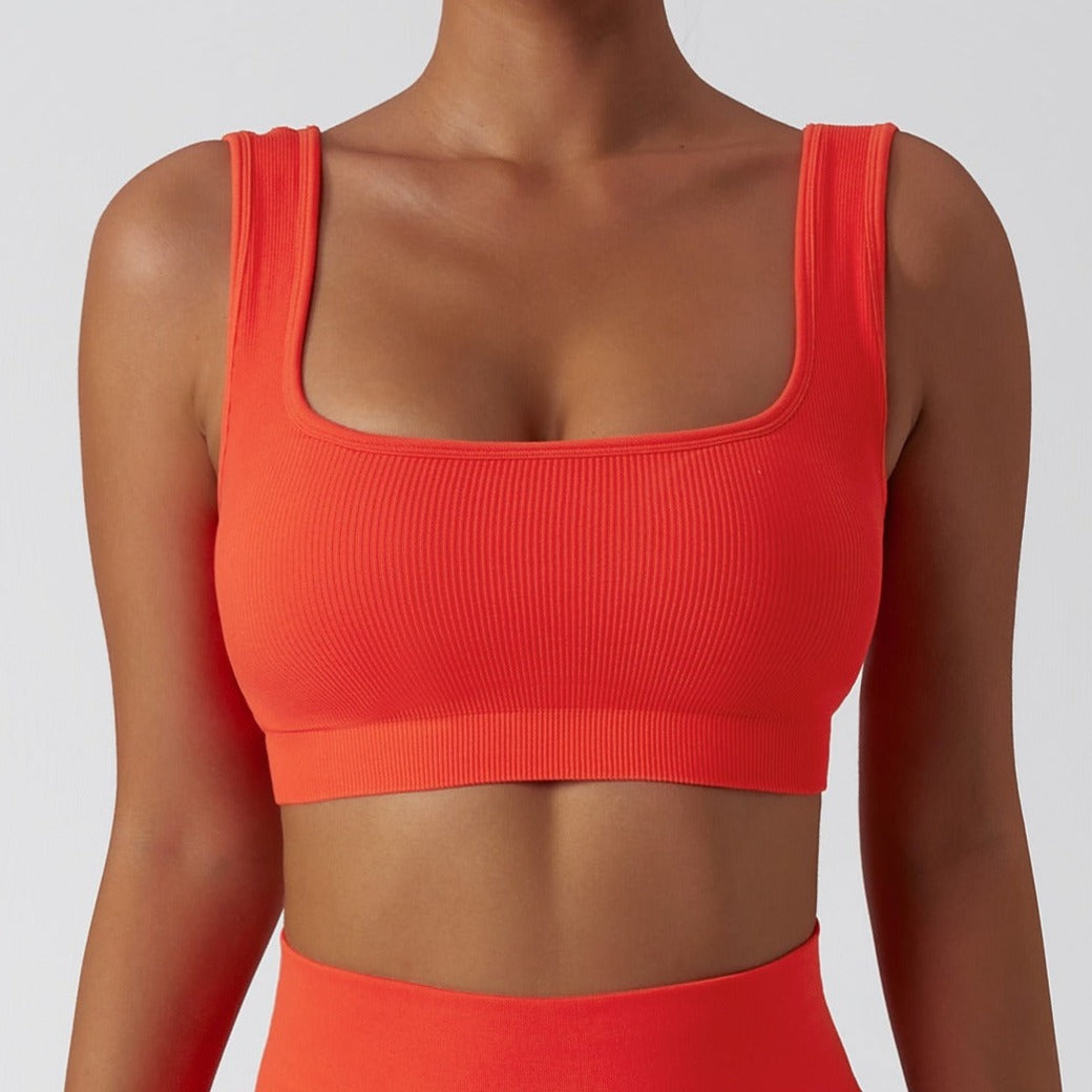 Sunset Orange TOP- Mono Line