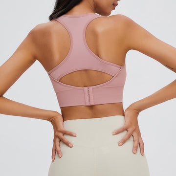 Adjustable Peach Crop Top