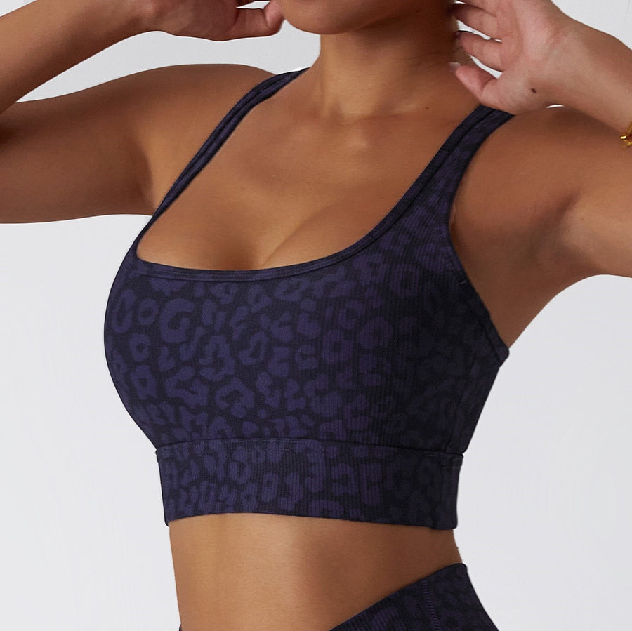 Purple Leopard TOP - Wild Line