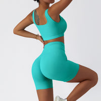 Tiffany Blue Short Set - Mono Line