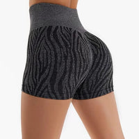 Zebra Black Shorts - Wild Line