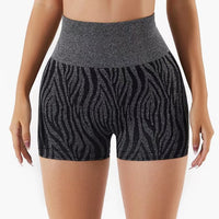 Zebra Black Shorts - Wild Line