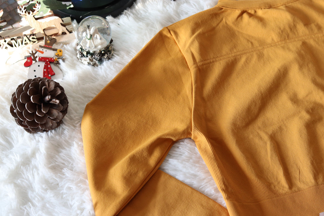 Long Sleeve Mustard TOP