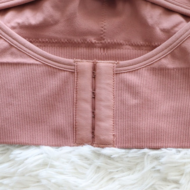 Adjustable Peach Crop Top