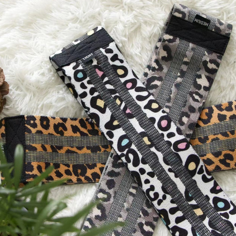 Resistance Bands Set - Animal Prints