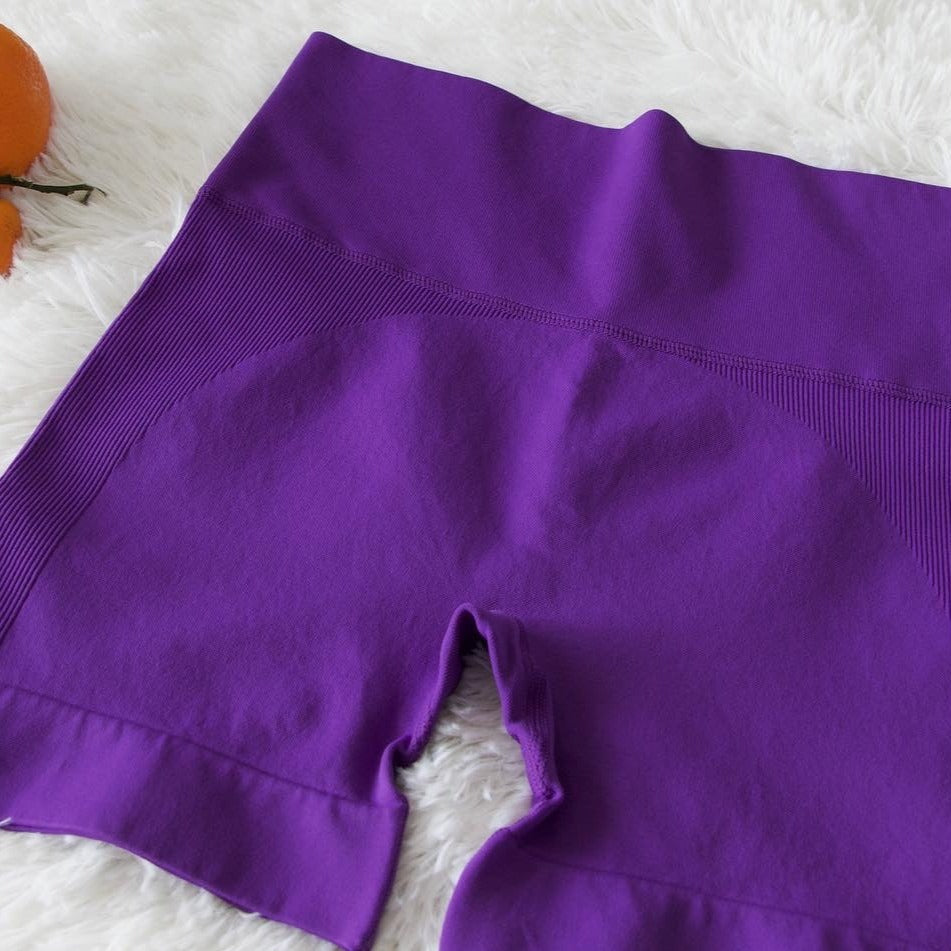 Purple Short Set - Mono Line