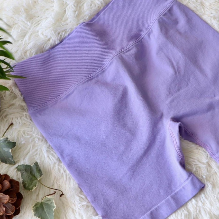 Purple Short - Strappy Line