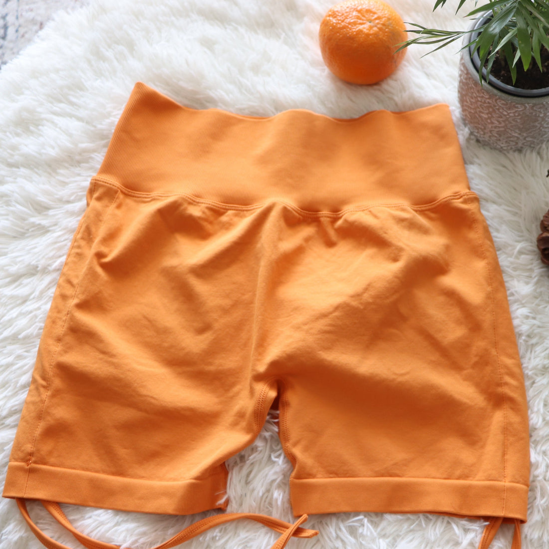 Mustard Shorts - Straps Line