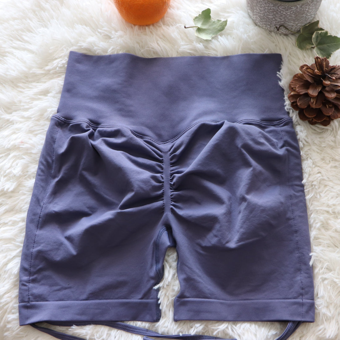 Navy Blue Shorts - Straps Line