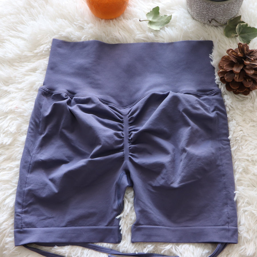 Navy Blue Shorts - Straps Line