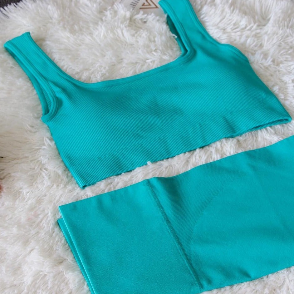 Tiffany Blue Short Set - Mono Line